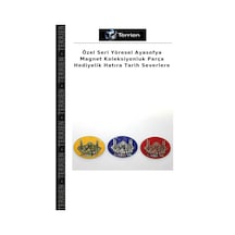 Özel Seri Yöresel Ayasofya Magnet Koleksiyonluk Parça Hediyelik Hatıra Tarih Severlere