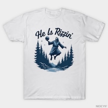 Flood Of Style O Rizzin Komik İsa Basketbol Meme T-shirt Erkekler Kadınlar Için % 100% Pamuk T Shirt Kısa Ko Çok Renkli