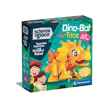 Mey İthalat 75074 Robotik Laboratuvarı - Dinobot Triceratops +5 Yaş