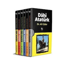 Dahi Atatürk Seti - 6 Kitap Takım - Kutulu - Ali Güler - Halk Kitabevi