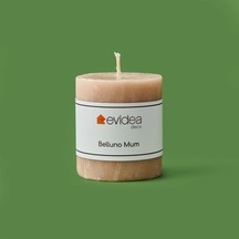 Deco Belluno Mum - Pembe - 8 Cm Çok Renkli