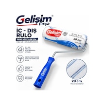 Gelişim Fırça Profesyonel 20 Cm Boya Rulosu İç Ve Dış Cephe Duvar Tavan Boyama Rulo Başlığı Damlatmaz - 942853263
