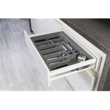 S-2283-gri 34x49 Cm Plastik Kaşıklık S-2283-g Gri