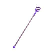 Sırt Kaşıma Çubuğu Sırt Kaşıyıcı Metal Saplı Kaşıma Aleti Lilla Karışık