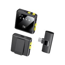 Çeşithane 2.4g Kablosuz Yaka Mikrofonu Telefon Kamera Uyumlu Lavalier Mikrofon
