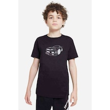 Tshirthane Nissan Skyline Line Baskılı Unisex Çocuk Siyah T-Shirt