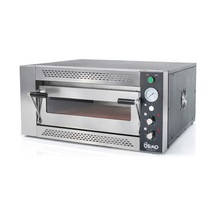 Tek Katlı Elektrikli Pizza Ve Lahmacun Fırını 5 Pizza Kapasitesi 5x25cm 380v Uyumlu