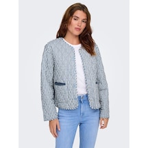 Only Onlbıll Lıfe Rev Quılted Jacket Cc Otw Kadın Blue Mont - 15361375 Mavi