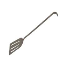 Servis Spatula Delikli No:1 28,5 Cm Gümüş