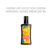 Vücut İcin Yüksek Korumalı Güneş Kremi