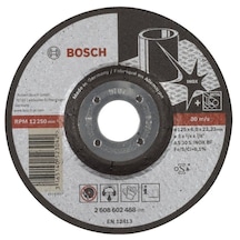 Bosch Expert Serisi Bombeli Inox Taşlama Diski 125 6,0 Mm- 5 A...