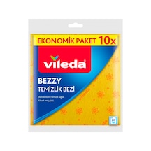 Bezzy Temizlik Bezi, 10'lu Paket Çok Renkli