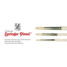 Springer Pinsel Özel Yuvarlak Seramik Fırçası 05