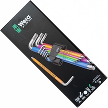 Wera 3950/9 Spkl Hf Hexplus Topbaş Renkli Allen Seti 05022699001