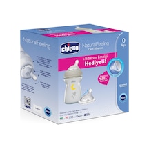 Chicco Nf F.bottleglass 0m250ml+teat Nf 2m+ Med 00081221990150