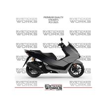 Honda Pcx 2025 Kaplama Sticker Çift Renk Motor Kaplama Modeli Hazır Kit Yüksek Kalite 49750890
