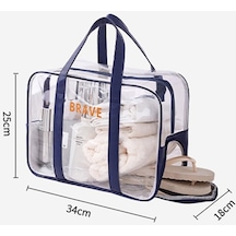 Trendooze Yüzme Yeşili Ve Tuvalet Tote Suya Spor Organizatör Nane Makyaj Kapasiteli Dayanıklı Çantası Çantası Büyük Ew Yeşil