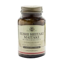 Solgar Reishi Shiitake Maitake Mushroom Extract 50 Kapsül