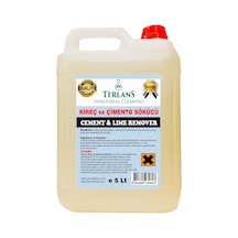 Terlans İnşaat Sonrası Çimento Temizleyici Kireç Sökücü 5 Kg