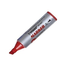 Permanent Markör Marker Kesik Uçlu Koli Kalemi Kırmızı 7 mm Mr-60