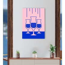 Bk Gift Cafe & Bar & Restaurant Konseptli Kanvas Tablo 30X50Cm-80