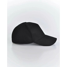 Klasik Düz Basic Şapka Unisex - Siyah Çok Renkli