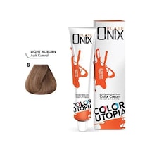 Tüp Saç Boyası 60 Ml Profesyonel Boya - 8 Açık Kumral