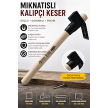 Dmc Mıknatıslı Keser Ahşap Saplı Marangoz, Çivi, Kalıp, İnşaat ,tadilat Keseri