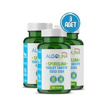Algolina Spirulina Tablet 525 Mg 3 x 120 Tablet