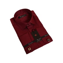 Dicotto Bordo Dar Kesim Micro Kumaş Kol Düğmeli Slim Fit Erkek Gömlek - 201-13 001