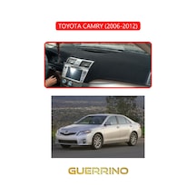Toyota Camry 2006-2012 Torpido Koruma Halısı Kırmızı Kenar