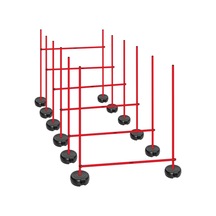 Scucs 1149 Slalom Seti Dolu Renkli Kırmızı