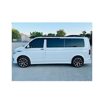 Volkswagen Transporter T6 2016-2023 Uyumlu Boyasız Plastik Uzun Şase Marşpiyel - 565759098