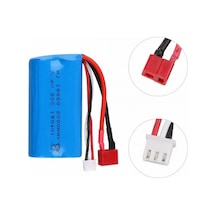 Wltoys Uyumlu 7.4v 18650 Li-on 15c 2000 Mah T-plug Soketli Oyunca