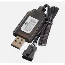 7.4v Sm4p Li-on 4 Pinli Usb Şarj Cihazı 4 Kablolu Bataryalar İçin
