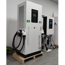 Enerjitem 60 Kw 2 Çıkış Hızlı Dc Elektrikli Araç Şarj İstasyonu