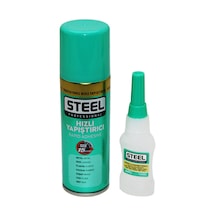 Hızlı Yapıştırıcı Seti - Aktivatör Spreyli - 100 Ml Ve 20 Gr