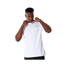Sportive Yama Erkek Beyaz Günlük Stil T-shirt 25ye030-byz Beyaz