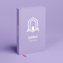 Sohbet Ajandası Özel Seri Mor Çok Renkli