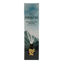 Nesrin Yasemin 50 Ml Çubuklu Oda Ve Oto Kokusu Reed Diffuser, Kalıcı Ortam Kokusu - 8690352954100x