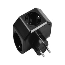 Viko Yonca Priz 3'lü, Siyah 1 M