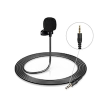 Apple Uyumlu iPhone iPad için 3 Pin 4 Boğumlu 3.5Mm Yaka Mikrofonu 1.2M Apple Uyumlu iPhone iPad için 3 Pin 4 Boğumlu 3.5Mm Yaka Mikrofonu 1.2M