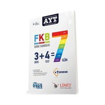 Limit Yayınları Ayt Fkb Soru Bankası