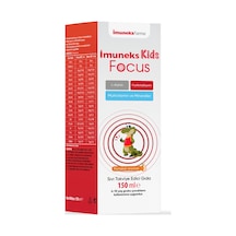 İmuneks Kids Focus L-Arjinin Fosfotidilserin Multivitamin ve Mineraller İçeren Sıvı Takviye Edici Gıda  150 ML