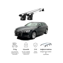 Trio-ıı Audi A6 Avant 2015 Ve Sonrası Kilitli Ara Atkı 120cm Port Bagaj Tavan Barı