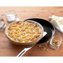 Orıgınal Back-ve En Yüksek Sıcaklık İletimi Pizzablech Ø 32 Cm Delicious İyi Yapışmaz Kaplama Ekstra Yüksek Kenar