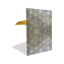 Tink Kendinden Yapışkanlı Altıgen Ahşap Desenli Pvc Panel 41 X 62