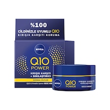 Nivea Q10 Kırışık Karşıtı ve Sıkılaştırıcı Gece Bakım Kremi 50 ML
