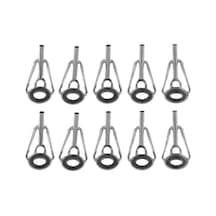 Suntek 10 Adet İplik Baitcasting Olta Üst Ucu Kılavuz Göz