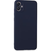 Samsung Galaxy Uyumlu   A05 Kılıf First Silikon - Lacivert